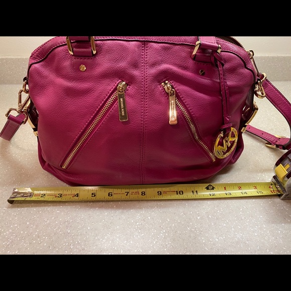 MICHAEL KORS BEAUTIFUL PINK LEATHER PURSE - Picture 8 of 13
